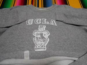 ５０年前 UCLA UNIVERSITY OF CALIFORNIA LosAngeles カリフォルニア大学 カレッジ ビンテージ オリジナル スウェット MADE IN USA VINTAGE