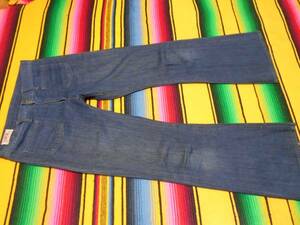 １９６０年代製 EDWIN 2023 エドウィン ベルボトム ジーンズ Gパン ビンテージ サイケデリックBELL BOTTOM JEANS WOODSTOCK HIPPIE LSD THC