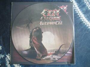 [LP] Blizzard ob oz (25AP1992P made in Japan at that time record design Europe made 100 sheets limitation Picture record OZZY OSBOURNE/BLIZZARD OF OZ)