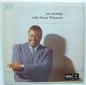 ◆ An Evening With OSCAR PETERSON ◆ Verve MGV-2048 (VRI:dg) ◆