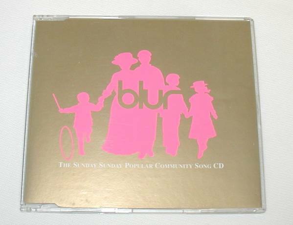 【 CD 】 blur ブラー ( Blur Featuring Seymour ) 「 The Sunday Sunday Popular Community Song CD 」 輸入盤 中古 1993年