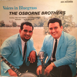 THE OSBORNE BROTHERS 国内見本盤 LP VOICES IN BLUEGRASS