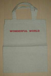  one da full world ( Kaneko Isao ) Novelty * tote bag ( eko back?) new goods 