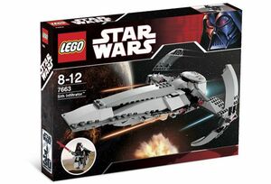 レゴ LEGO ☆ スターウォーズ Star Wars ☆ 7663 シス・インフィルトレーター Sith Infiltrator ☆ 新品・ダメージ箱 ☆ 2007年製(現絶版)