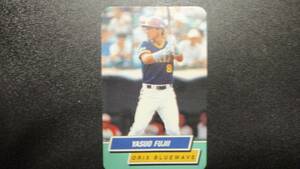 1995 Calbee base Ball Card No32 wistaria .. male Orix BW