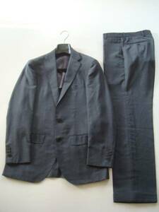 EDIFICE spring summer wool suit size42 Edifice dark gray stripe jacket pants slacks two . button beautiful goods 