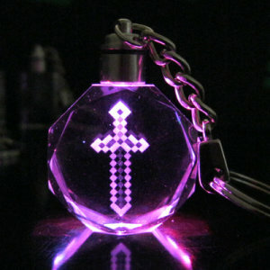  мой n craft брелок для ключа светится темнота crystal .