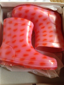  child rain boots boots 17size GLIPS CLUB unused storage goods 