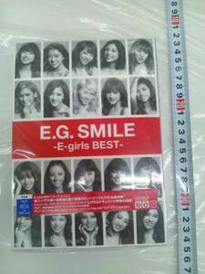 送料無料 E-girlsさん2CD+3Blu-ray「E,G,SMILE」初回盤 未開封