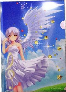 Angel Beats! クリアファイル 天使 アニメジャパン限定 販売品 痛車ペーパークラフト付 A4イラスト エンジェルビーツ！ key