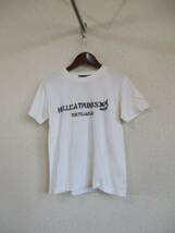 HELLCATPUNKS白×黒プリントTシャツ（USED）42116②_画像1