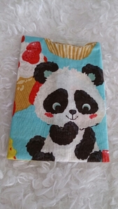 No.18* hand made * small pocket tissue case! Panda 