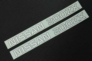 フェアレディ Z31 NISSAN 200ZX ステッカー 表貼り 2枚SET US社外 新品 日産