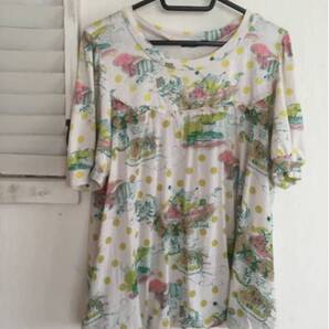 美品◆フラボアFRAPBOIS 裾バルーンカットソー
