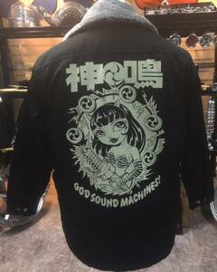 神鳴オリジナルGOD SOUND MACHINES! ハーフコート 400SS 350SS 500SS 750SS KH250 KH400 KH500 マッハ Z1 Z2 Z750 神鳴エンヂニアリング