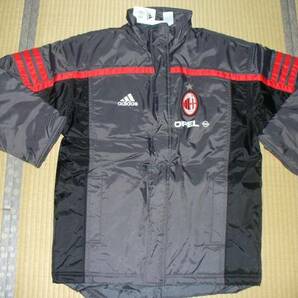 値下交渉 00-01 ACミラン adidas スタジアム ジャケット 支給品 紙タグ付き 検) 2000 2002 MILAN ISSUE STADIUM JACKET W/TAGS MALDINI Y2K