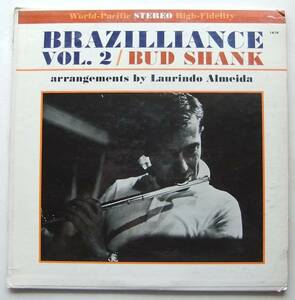 ◆ BUD SHANK / Brazilliance Vol.2 ◆ World Pacific STEREO-1419 (blue) ◆ W