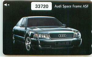 ３３７２０★Ａｕｄｉ　Ｓｐａｃｅ　Ｆｒａｍｅ　ＡＳＦテレカ★