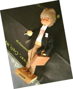 ｂｕｂ　人形　ドール　◆　スペイン　製　　おじさん　舶来品　ハンドメード　フィギア　絶版　廃盤　レア物　珍品　かわいい　　　　　　