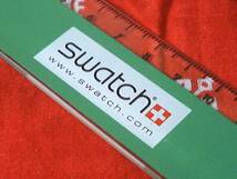 SWATCH　◆　非売品　スウォッチ　 線引き　定規　スケール　企業物　緑　　　_画像2