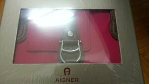AIGNER アイグナー ナイロン製 ハンドバッグ 新品 ピンク