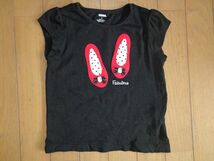 ジンボリー★クツかわいい黒の半袖Ｔシャツ★4歳_画像1