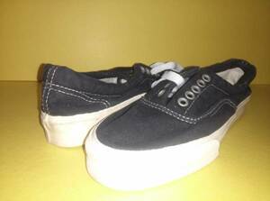 24cm バンズ×J-CREW 黒 US製 VANS 80’S 90'S