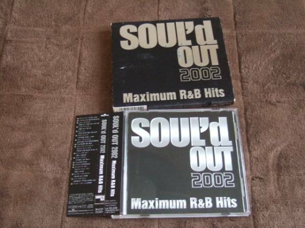 CD Maximum R&B Hits SOUL’d OUT2002 コンピ Alicia Keys OUTKAST JOY ENRIQUEZ BABYFACE P!NK LUTHER VANDROSS TONI BRAXTON TOYA OLIVIA