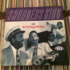 SAUNDERS KING LP THE FIRST KING OF THE BLUES JUMP ロカビリー