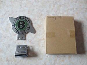  Bentley owner's Club badge * boxed new goods * Britain made BENTLEY