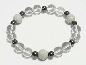  north . stone × natural crystal × magnetism hema tight bracele inside surroundings 18cm