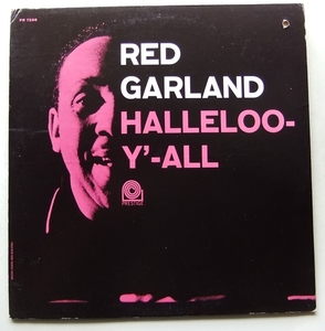 ◆ RED GARLAND / Halleloo Y ' All ◆ Prestige PR-7288 (blue:VAN GELDER) ◆