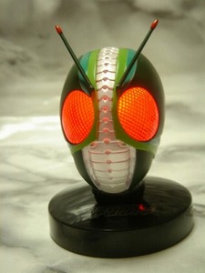  mask collection 5 Kamen Rider J luminescence pedestal postage 140 jpy ~ box attaching 