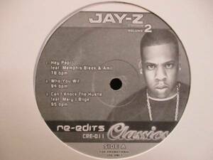 Jay-Z - Re-Edits Classics Volume 2 // 5点で送料無料 12''