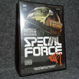 NITRO MICROPHONE UNDERGROUND SPECIAL FORCE TOUR-LIVE DVD