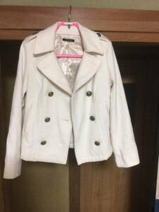 *INGNI wing jacket coat white M used beautiful goods 