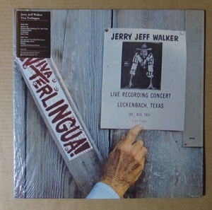 JERRY JEFF WALKER「VIVA TERLINGUA」米ORIG[初回雲青空MCA]ステッカー有シュリンク美品