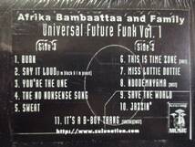 Afrika Bambaataa - Universal Future Funk Vol.1 /OLD SCHOOLブレイクダンスBREAK DANCE/ 5点で送料無料/LP_画像2