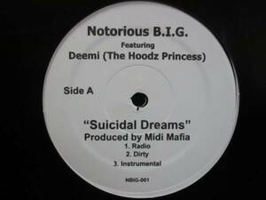 Notorious BIG - Suicidal Dreams // 5点で送料無料 12''