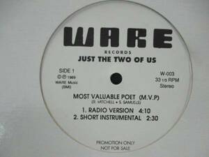 Most Valuable Poet ： Just The Two Of Us // 5点送料無料 12''