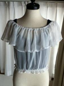 tity&co. chiffon off shoru* bustier attaching setup 