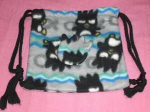  ultra rare! Kawai i! 1996 year Sanrio Bad Badtz Maru purse rucksack 