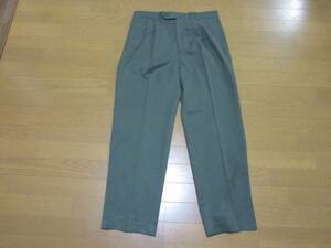 【BrooksBrothers】マイクロファイバー パンツ カーキ系 Size 34