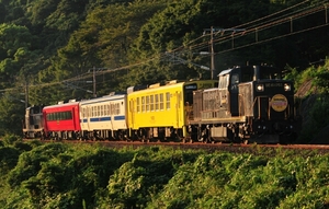 鉄道 デジ 写真 画像 九州 大分 がちゃ列車 2015 日豊本線 1