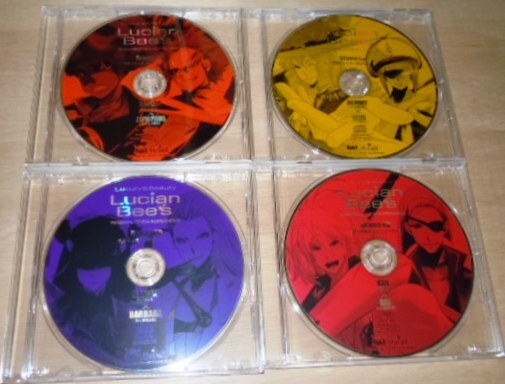 Lucian Bee's ルシアンビーズ 店舗特典CD 4枚 鈴木達央 梶裕貴 宮野真守 羽多野渉 日野聡 杉田智和