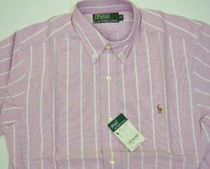  unused goods : made in Japan ] Ralph Lauren short sleeves shirt rose Ram 170. presentation formal 