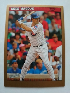 ★金 パラレル GREG MADDUX TOPPS BAZOOKA 2006 MLB #24 グレッグ・マダックス CHICAGO CUBS シカゴ・カブス HOF