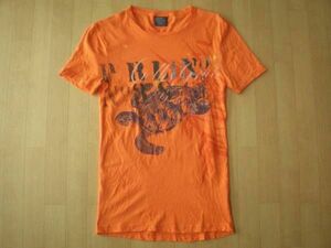 POLO RALPH LAUREN stencil черепаха футболка XS orange серия Polo Ralph Lauren Ralf черепаха Turtle трикотаж с коротким рукавом море . живое существо море American Casual 