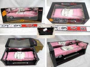 ●カ-モデル《 CADILAC ELDORADO BIARRITZ》(1959 /S=1:18/ P. E)［ケ-ス付・新品］●