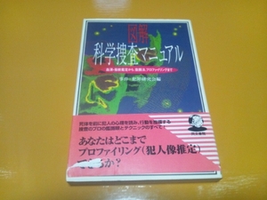 【雑学】図解 科学捜査マニュアル/初版帯付